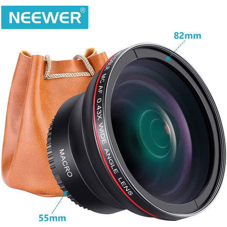 Neewer 55MM 0.43x Professional HD Wide Angle Lens