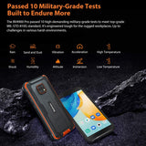 Blackview BV4900 Pro Rugged Android 4GB Ram 64GB Waterproof Smart Phone, Black