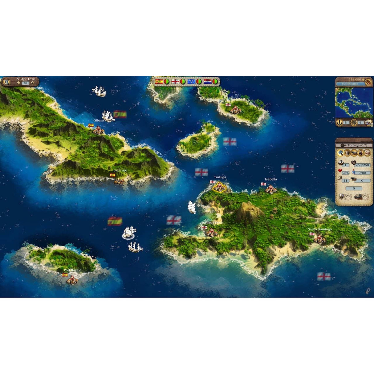 Port Royale 3: Pirates and Merchants (PS3)