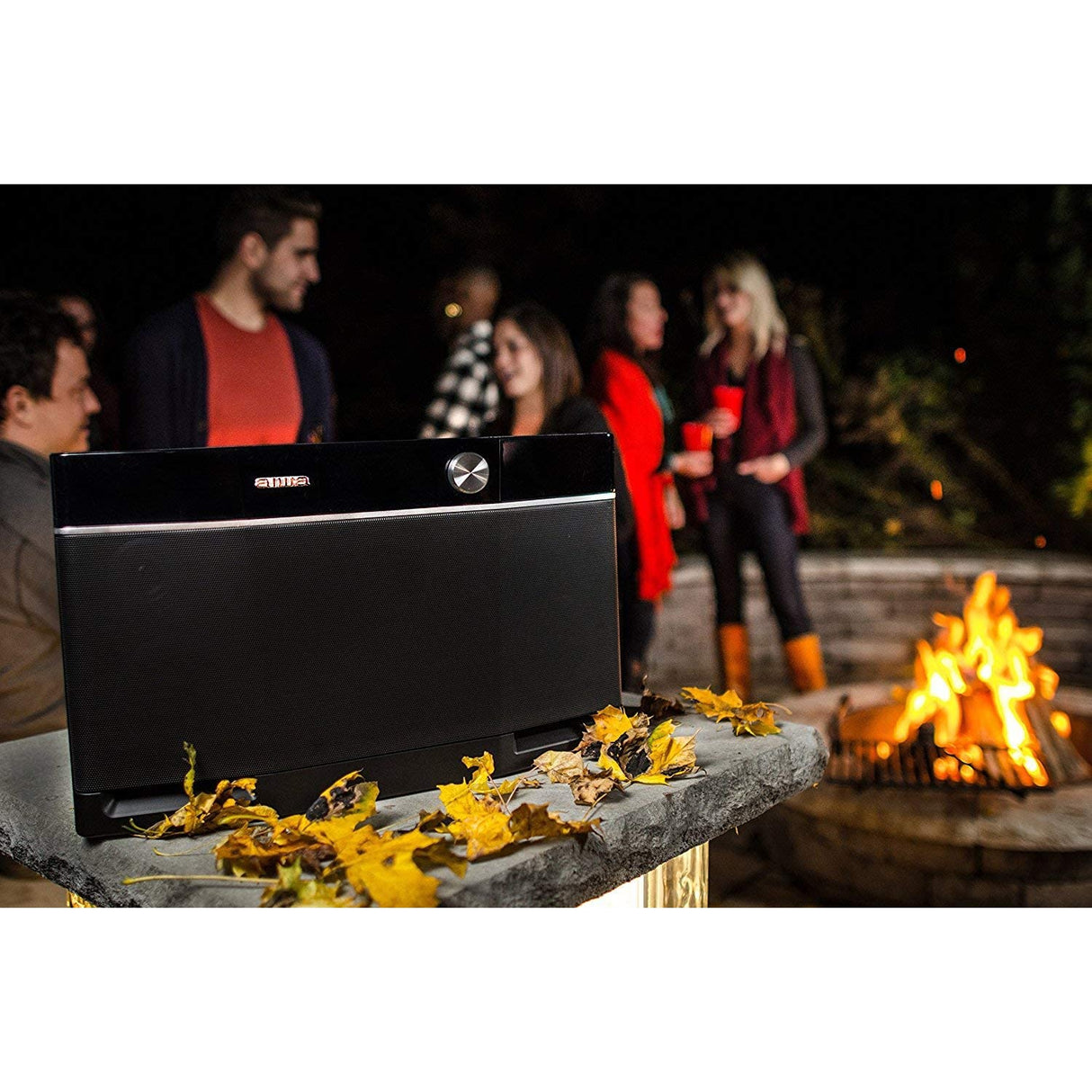 Aiwa Exos-9 Portable Bluetooth Speaker - Black