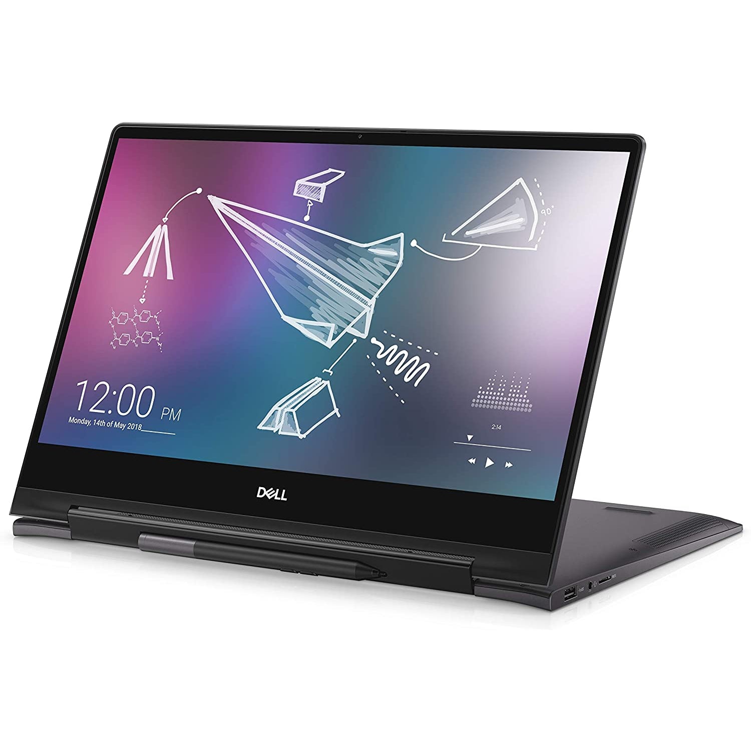 Dell Inspiron 13 7391 2-in-1 Laptop Intel Core i7-10510U 8GB RAM 512GB SSD 13.3" - Black