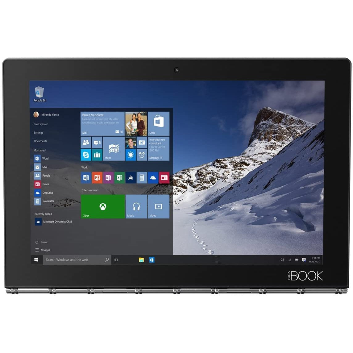 Lenovo Yoga Book YB1-X91F 4GB 64GB Win 10 Pro