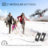 JoyGeek Drone with Camera for Adults Kids, 1080P HD Foldable 110° FPV RC Remote Control Quadcopter for Boys Beginners
