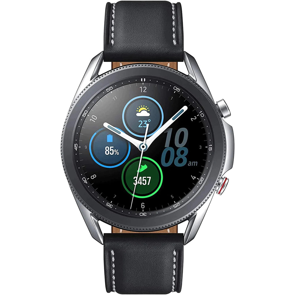 Samsung Galaxy Watch 3 LTE 4G SM-R845 45mm Bluetooth Smart Watch - Mystic Silver - Refurbished Pristine