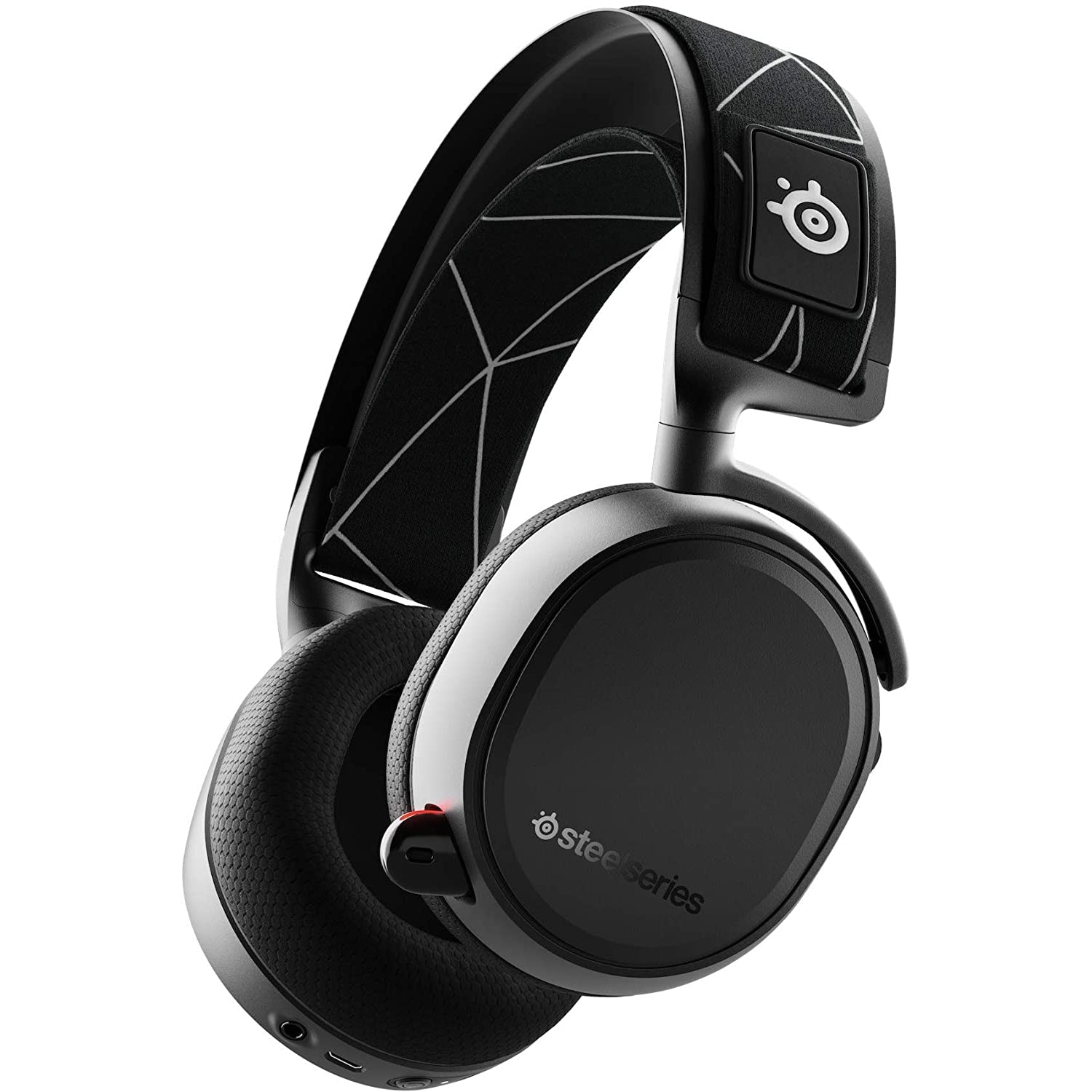 SteelSeries 61484 Arctis 9, Dual Wireless Gaming Headset, Lossless 2.4 GHz Wireless + Bluetooth - 20+ Hour Battery Life, For PC, PS5 and PS4, Black