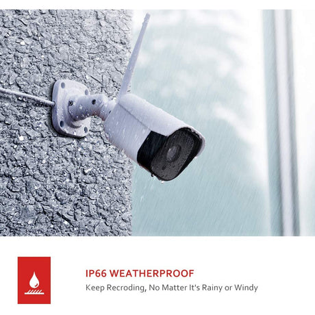 Victure PC730 Outdoor Security Camera 1080P - White