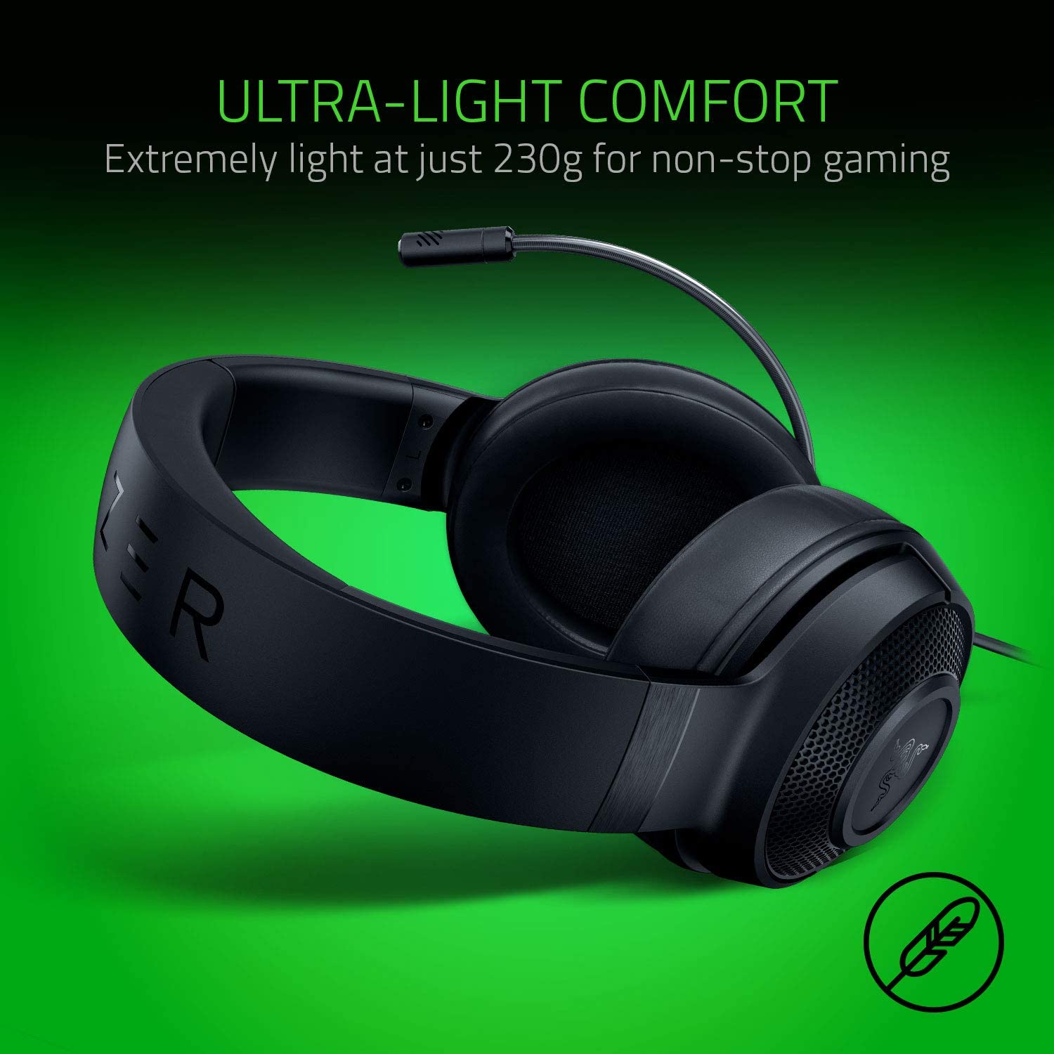 Razer Kraken X Lite Ultralight Multiplatform Gaming Headset