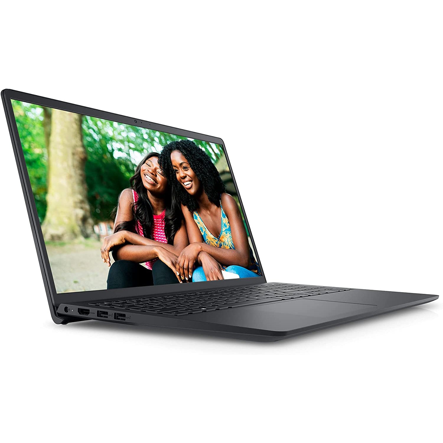 Dell Inspiron 15 3515 Laptop, AMD Ryzen 5, 8GB RAM, 256GB SSD, 15.6", Carbon Black - Refurbished Excellent