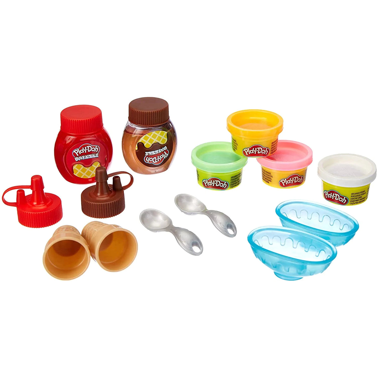 Play-Doh Kitchen Creations Double Drizzle Ice Cream - Pristine