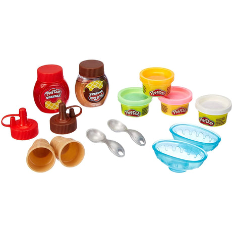 Play-Doh Kitchen Creations Double Drizzle Ice Cream - Pristine