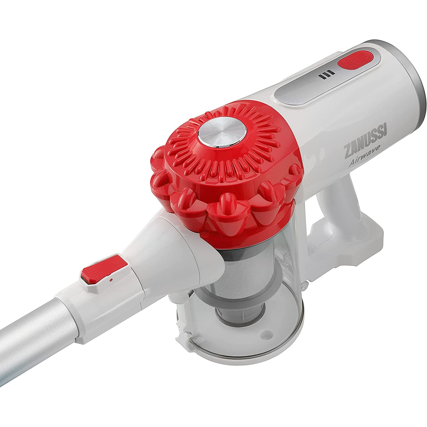 Zanussi Airwave ZHS-32802-RD Cordless Vacuum Cleaner - Red/White