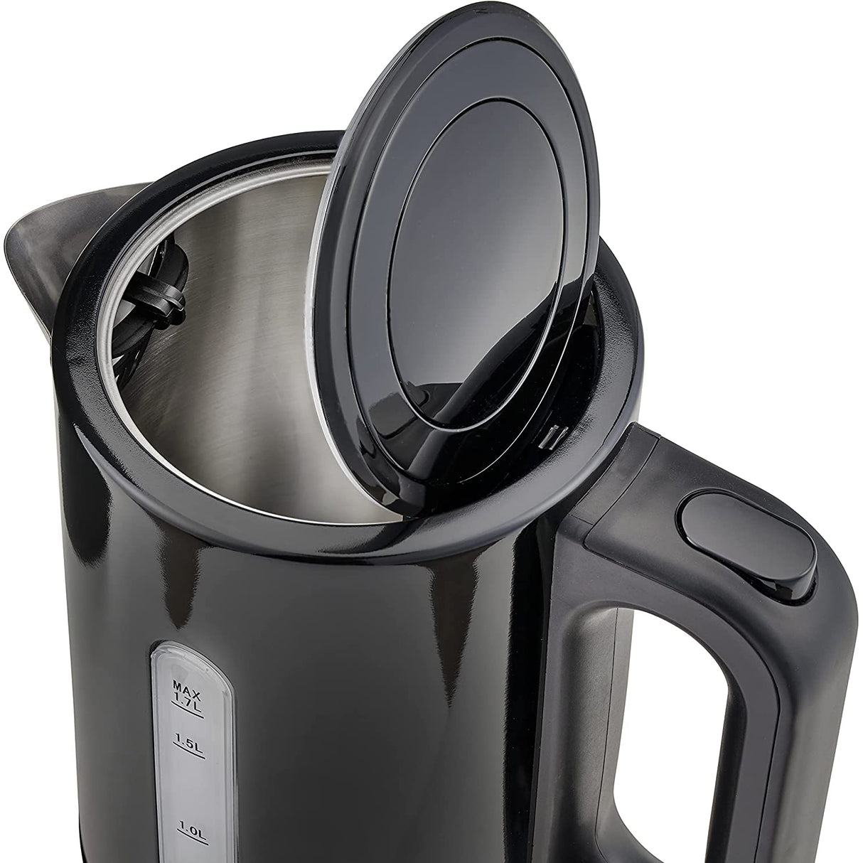 Zanussi ZEK-1290D-BK Digital Cordless Kettle 1.7L - Black