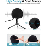 InnoGear Adjustable Microphone Stand with Mic Pop Filter, Universal Mic Clip, 3/8'' to 5/8'' Screw Adapter, Microphone Windscreen