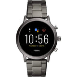Fossil Gen 5 The Carlyle HR Smartwatch - Smoke Stainless Steel - Refurbished Pristine