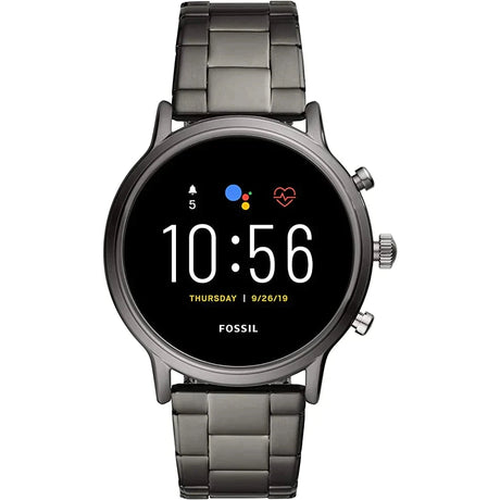 Fossil Gen 5 The Carlyle HR Smartwatch - Smoke Stainless Steel - Refurbished Good