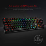 Redragon K556 RGB LED Backlit Wired Mechanical Gaming Keyboard
