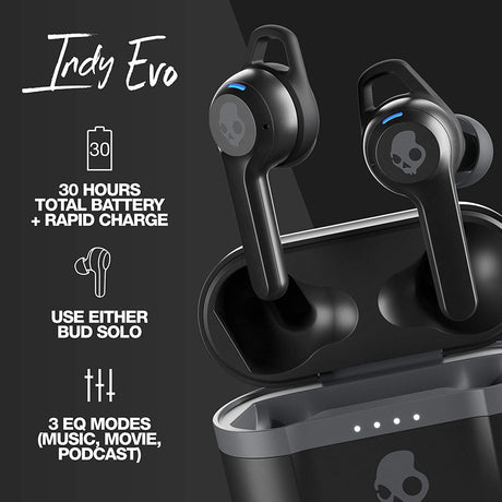 Skullcandy Indy Evo True Wireless Bluetooth In-Ear Headphones