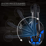 Kikc PS-4 Gaming Headset & PS4 Headset & Xbox one Headset,3.5mm Gaming Headphone with Microphone & Volume Control