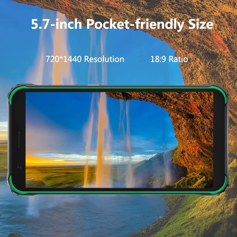 Blackview BV4900 Pro Rugged Android 4GB Ram 64GB Waterproof Smart Phone, Black
