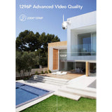 Mibao WiFi Home Security Camera with Pan/Tilt 360° View, IP66 Waterproof, Night Vision, Motion Detection, 2-Way Audio