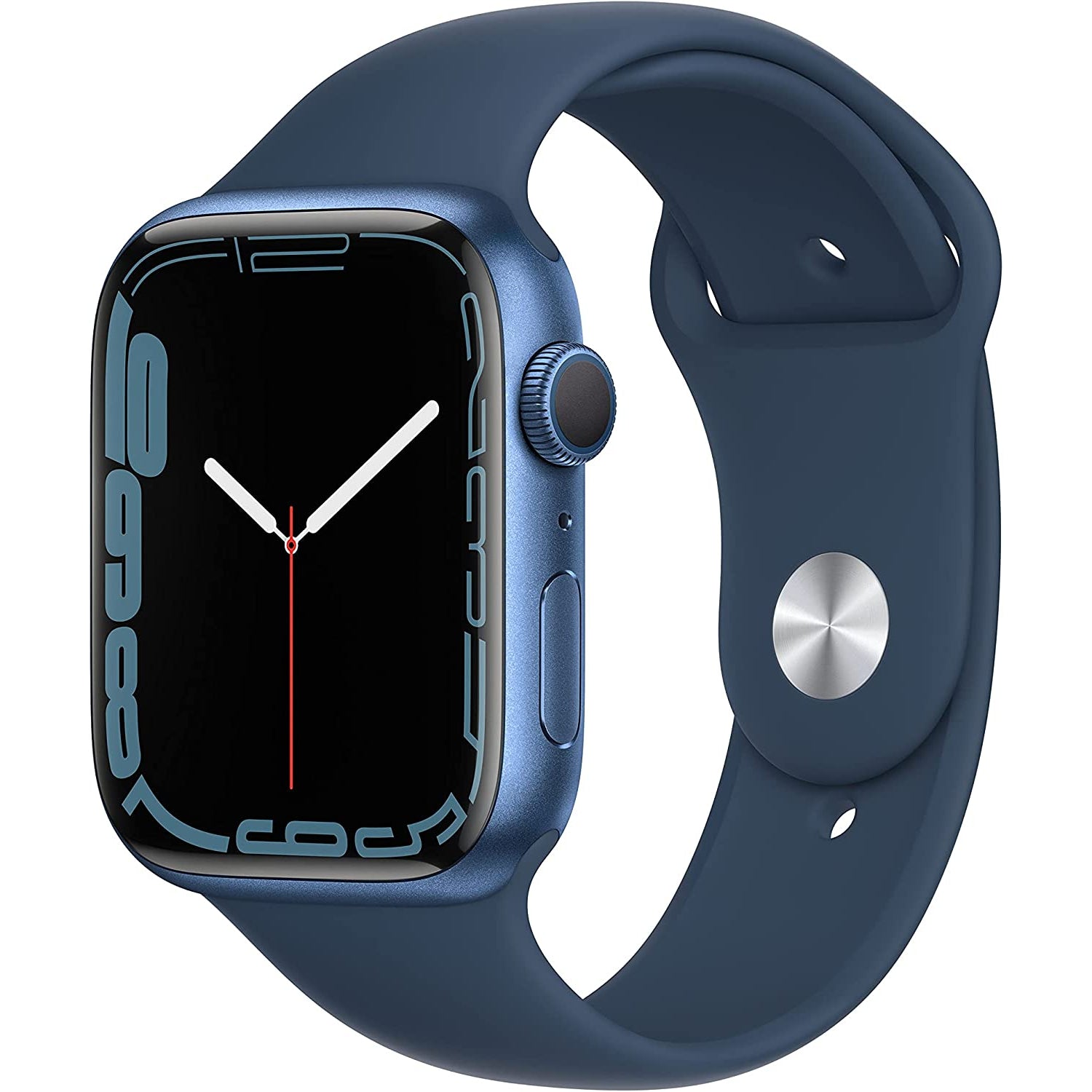 Apple Watch Series 7 45mm GPS Blue Aluminium Blue Sport Band - Refurbished Excellent