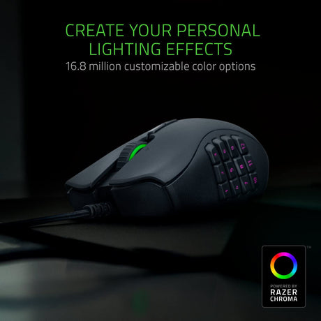 Razer Naga Trinity - Modular Wired Gaming Mouse