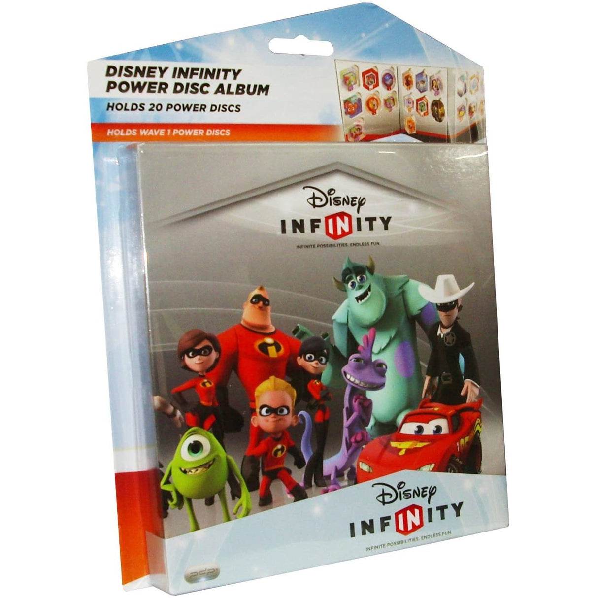 Disney Infinity Power Disk Album - Holds 20 Power Disks