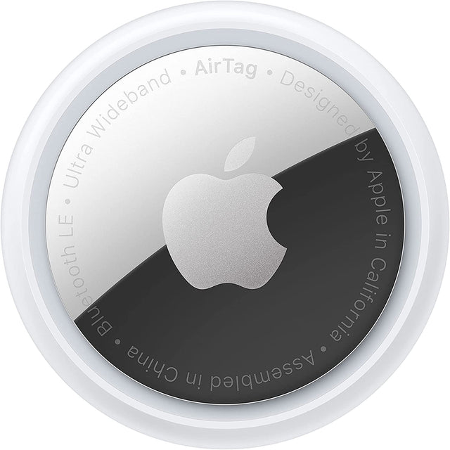 Apple AirTag, Bluetooth Item Finder and Key Finder, Single - White