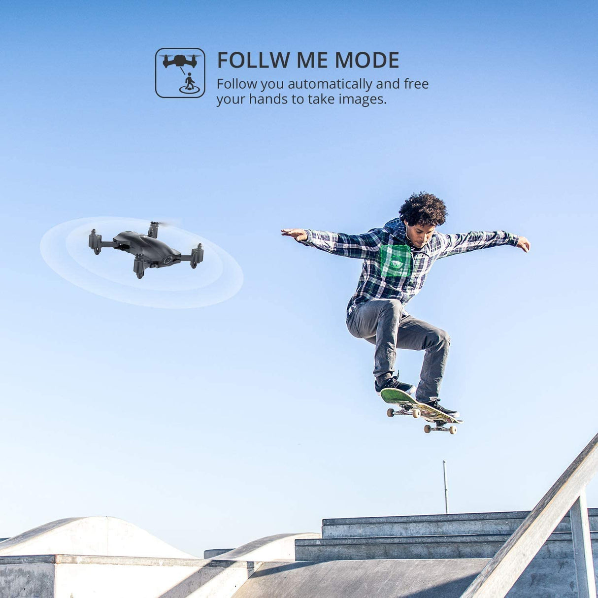 Holy Stone HS165 GPS Drone with 2K HD Camera for Adults, Foldable Drone for Beginners