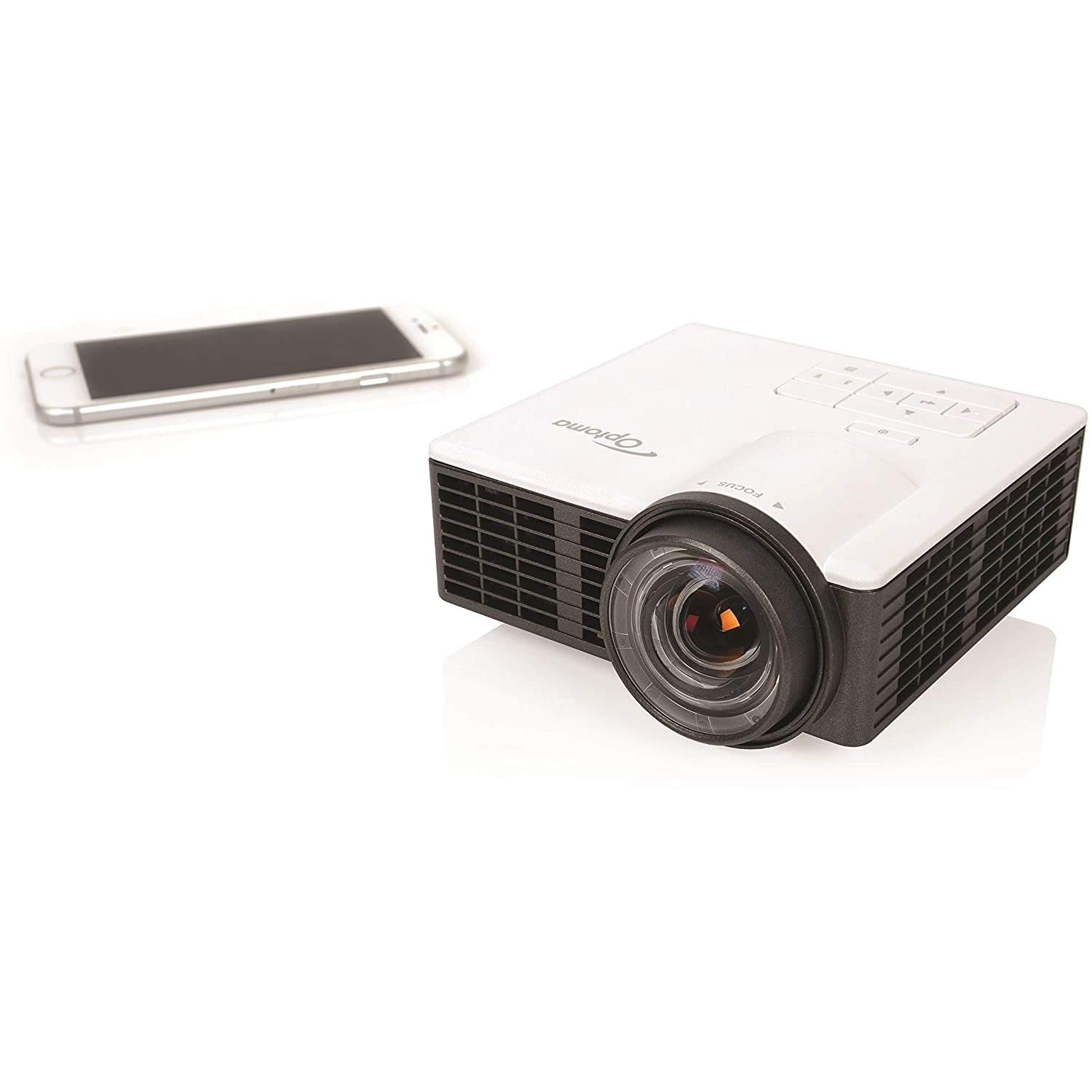 Optoma ML1050ST Compact Projector - White / Black