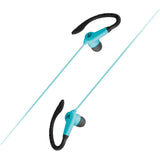 KitSound Exert Wired Sports Earphones - With Microphone