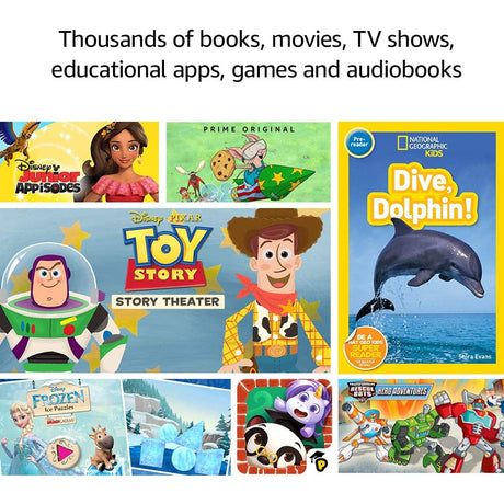 Amazon Kindle Fire 7 Kids Edition, 16GB, 7-Inch Display - Black