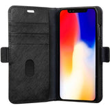 Dbramante1928 Mode 2 in 1 Wallet and Magnetic Case for iPhone X/XS - Night Black