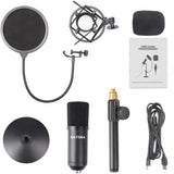 Mayoga USB Microphone 192kHz/24bit Condenser Cardioid Mic Kit