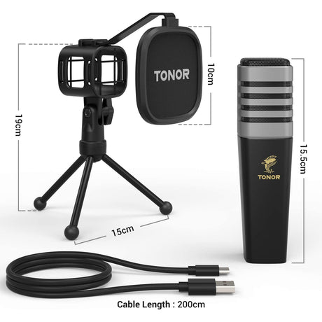 Tonor TC30 USB Condenser Microphone