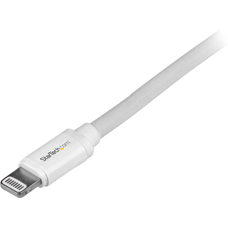 StarTech USBLT2MW USB to Lightning Cable - Apple MFi Certified - Long - 2 m (6 ft.) - White