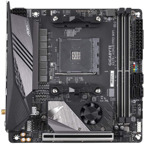 Gigabyte Aorus X570 I Aorus Pro WiFi (Socket AM4/X570/DDR4/S-ATA 600/Mini-ITX)