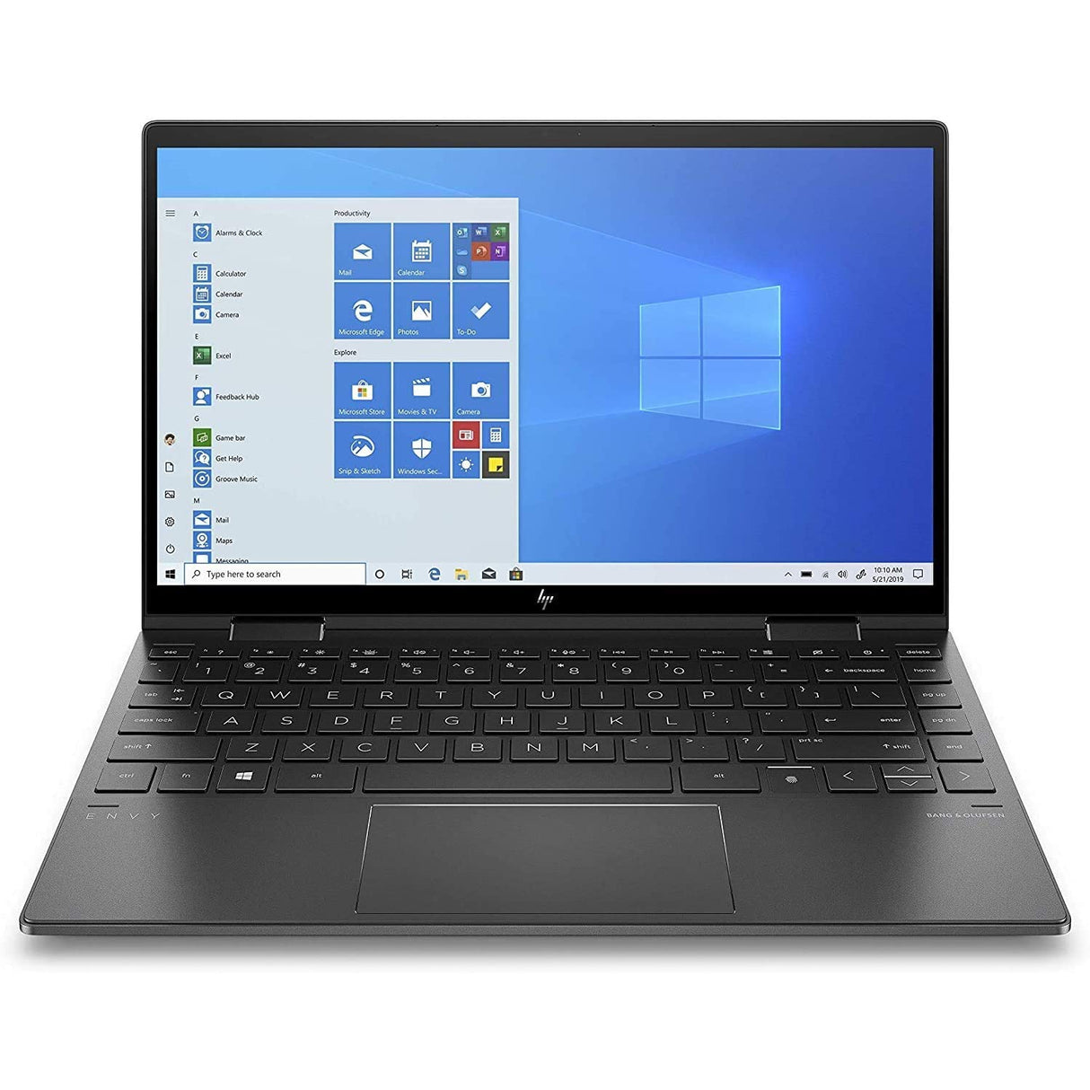 HP Envy x360 13-AY0009NA Convertible Laptop - AMD Ryzen 7, 16GB RAM, 512GB SSD, 13.3" (2S902EA#ABU) - Grey