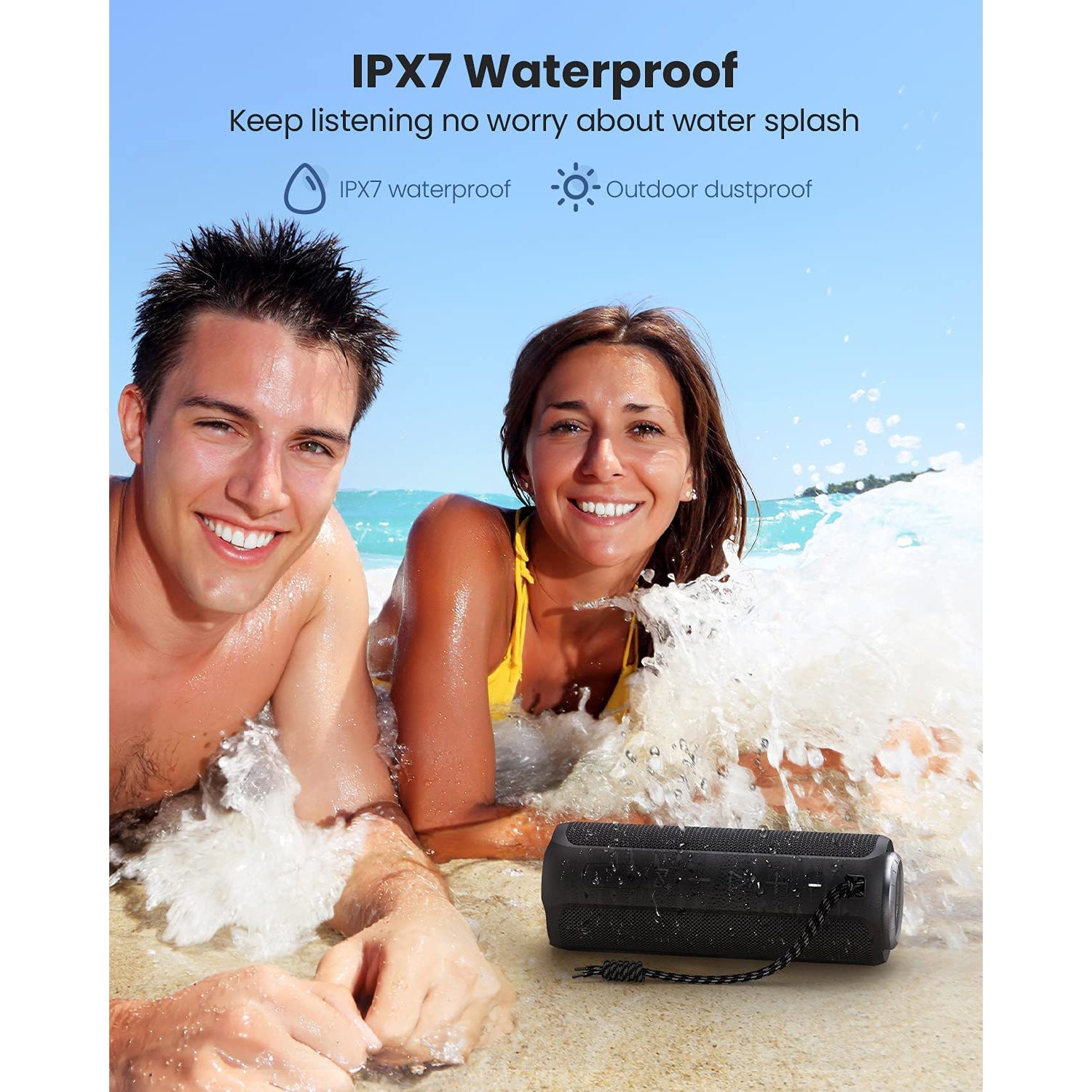 SONGLOW IPX7 Waterproof Portable Speaker