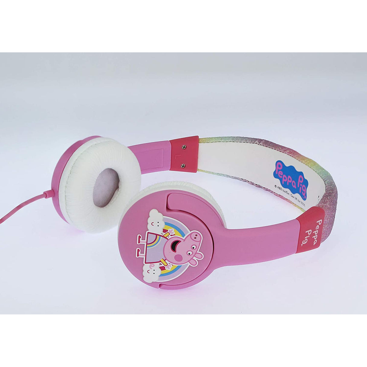 OTL Peppa Pig Rainbow Wired Headphones for Children