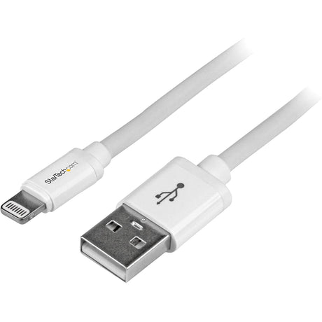 StarTech USBLT2MW USB to Lightning Cable - Apple MFi Certified - Long - 2 m (6 ft.) - White
