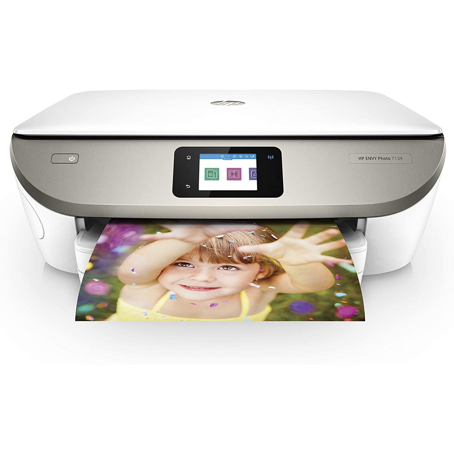 HP Envy Photo 7134 All-in-One Wireless Printer, White