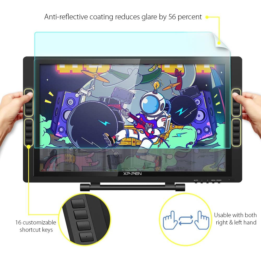 XP-Pen Artist22E Pro 22inch FHD IPS Graphic Pen Display Interactive Drawing Monitor