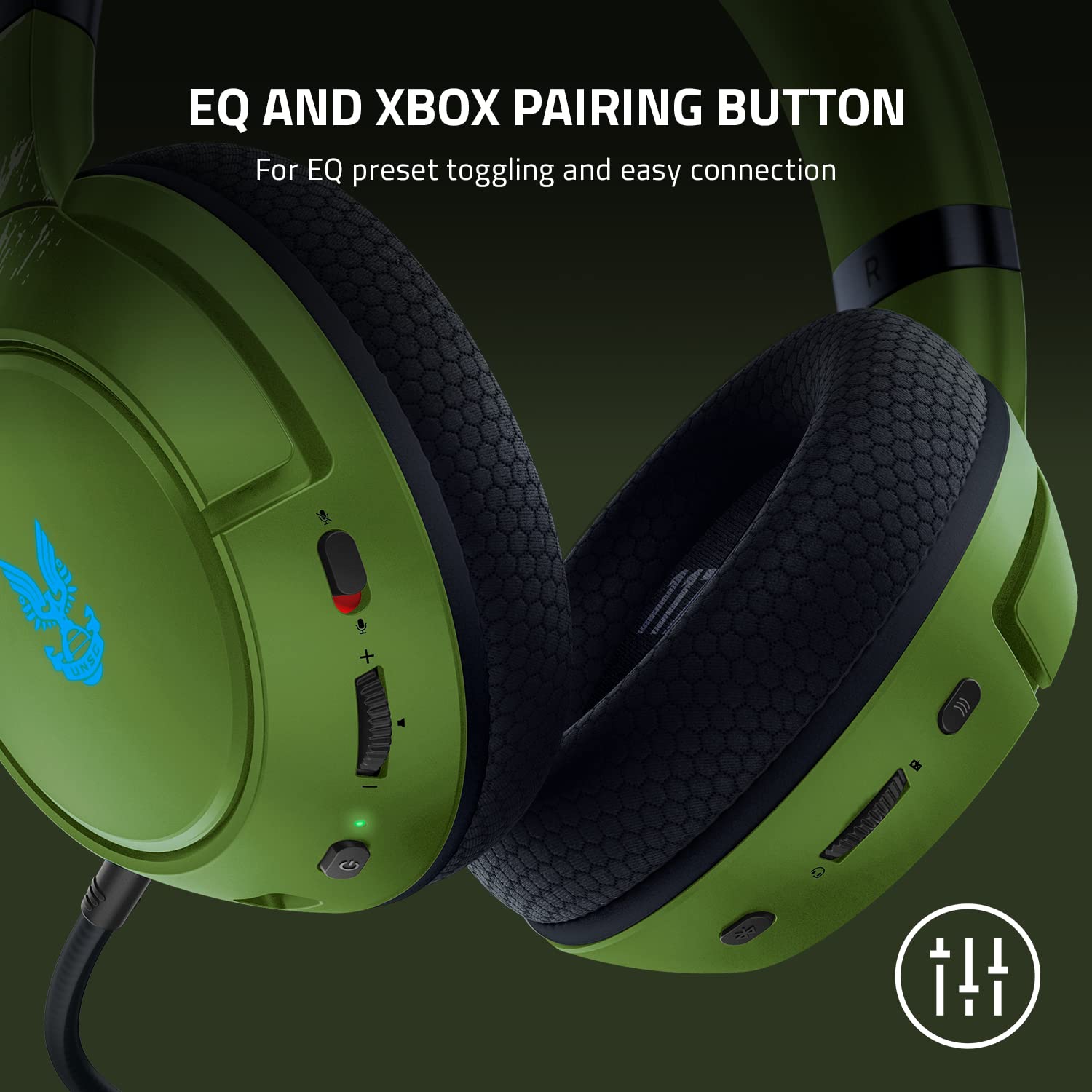 Razer Kaira Pro Wireless Gaming Headset for Xbox Series X | S - Halo Infinite Edition - Refurbished Pristine
