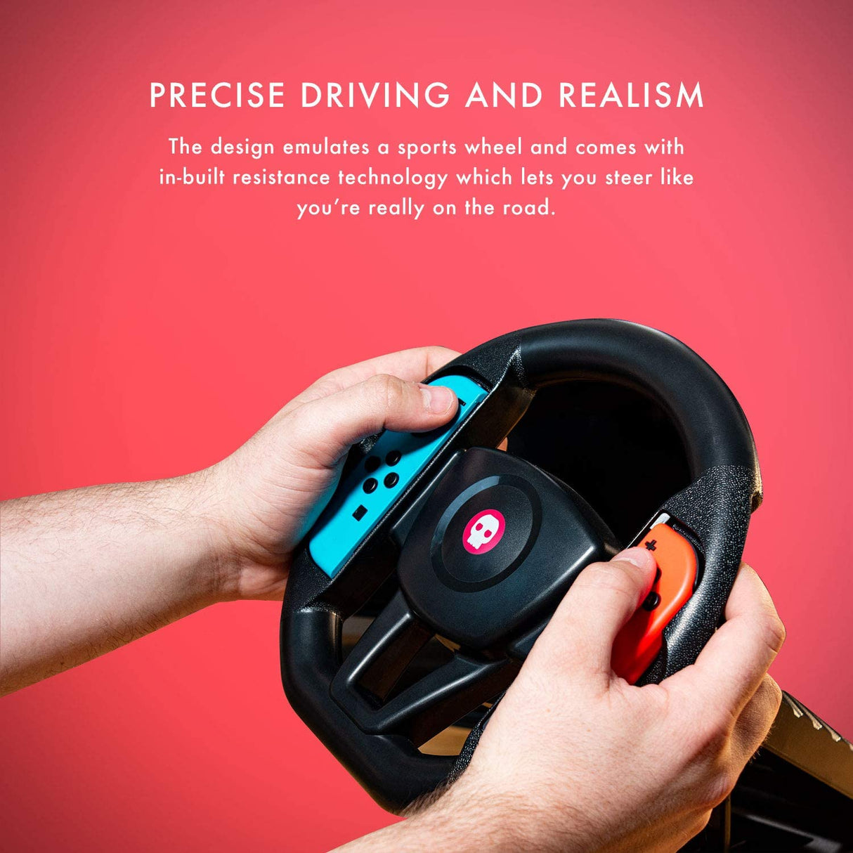 Numskull Nintendo Switch Joy Con Steering Wheel - Pristine