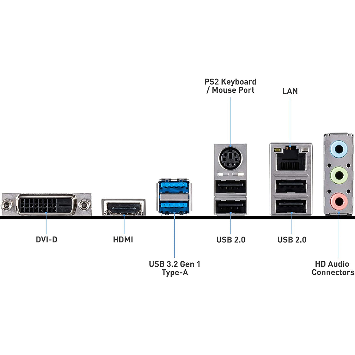 MSI H410M-A PRO mATX Motherboard, 10th Gen Intel Core, LGA 1200 Socket - Refurbished Excellent