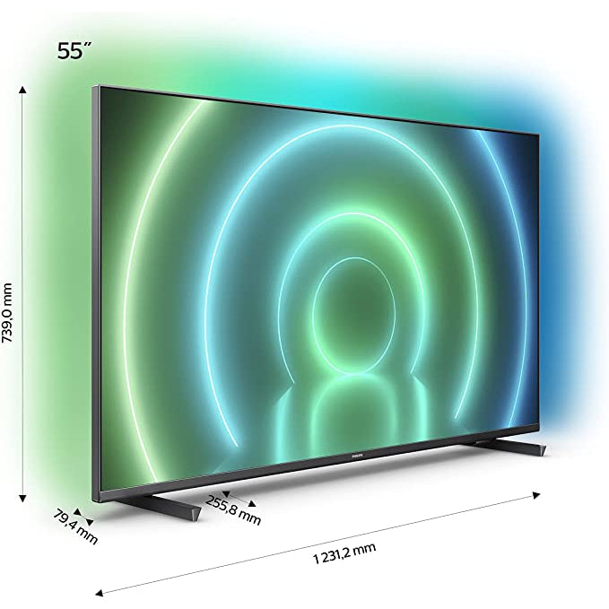 Philips 43PUS7906 LED 43" Smart Ambilight 4K Ultra HD Android TV - Refurbished Excellent
