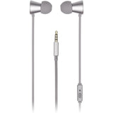 KitSound Metallics In-Ear Headphone for Smartphones and Tablets, Gun Metal