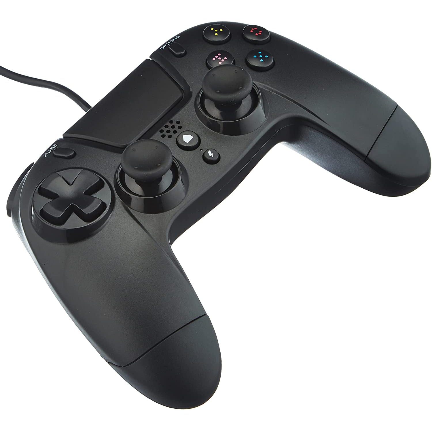 Gioteck VX-4 Wired Controller for PlayStation 4, Black