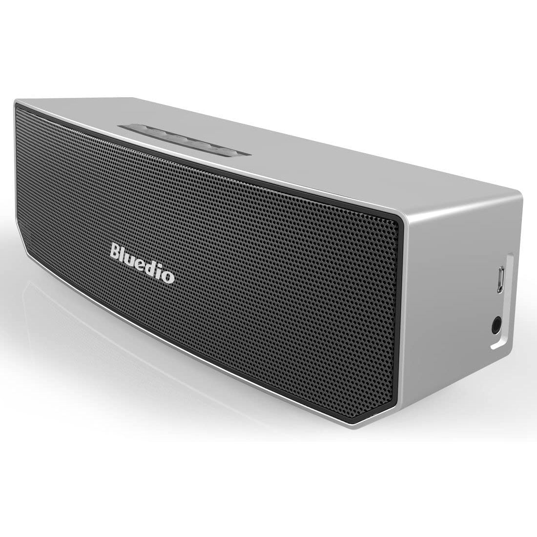 Bluedio BS-3 Portable Bluetooth Speaker - Silver / Black